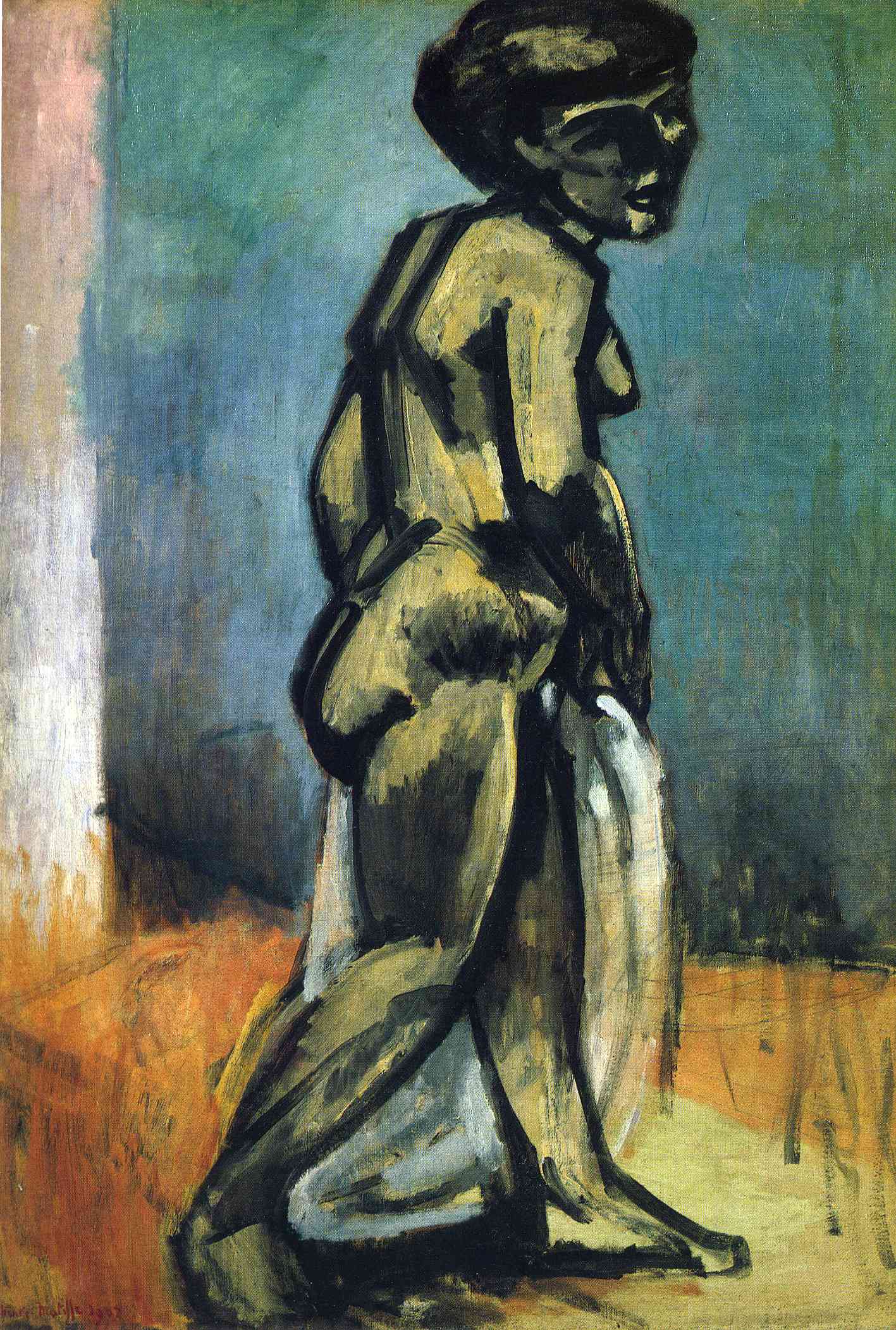 Henri Matisse - Standing Nude. Nude Study 1907